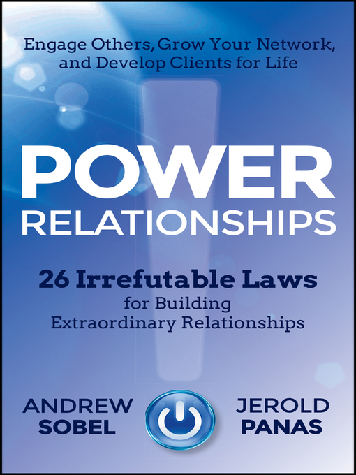 Title details for Power Relationships by Andrew Sobel - Available